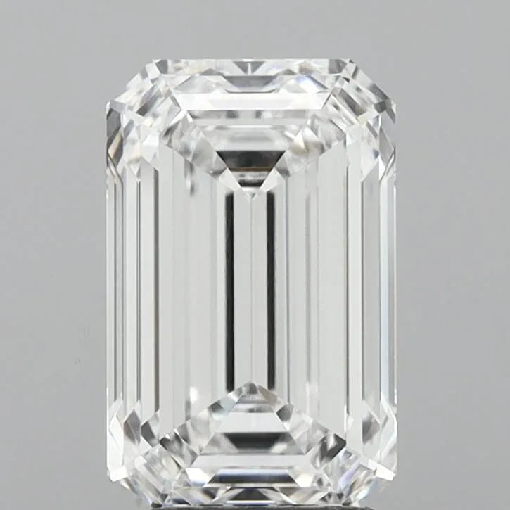 3.03ct Emerald Lab Grown Diamond (Colour D, Clarity VVS1, IGI Certified)